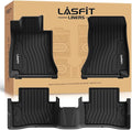 LASFIT Floor Mats for Mercedes Benz C Class 2026 2025 2024 2023 2022 C300 / C43 AMG / C63 AMG S E (Fit Sedan Only), All Weather TPE Floor Liners for C Class Car Mats, 1st & 2nd Row Set