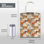 Car Trash Can, Cute Car Trash Bag, Hanging Car Organizer and Storage Bag, Trash Bin for Car Accessories, Vehicle, Travelling, Camping Cute Colorful Cats