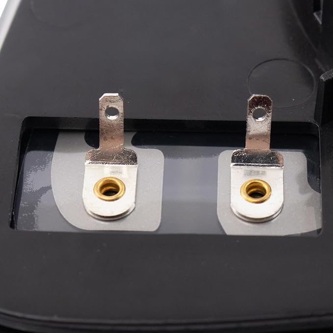 TRQ Right Passenger Side Mirror Glass Heated Convex Snap On Compatible with 2010-2014 Volkswagen Golf GTI VW1325116