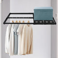 Expandable Closet Shelf, 16-67 Inches Metal Closet Rod Organizers and Storage Shelves Space Saving DIY Divider Separator for 
