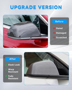 Mirror Bottom Cover for Tesla Model 3 2017-2025, Right Passenger Side Rearview Mirror Lower Base Caps, Tesla Model 3 Mirrors Cover Bottom Trim Replacement Accessories（Right）