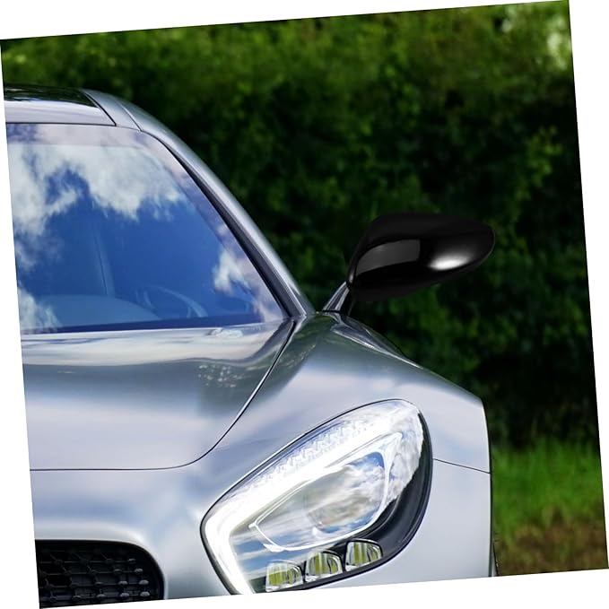 Ciieeo Car Rear View Mirror Cover Right Side Auto Mirror Cap for and More Stylish Replacement for Enhanced Vehicle Aesthetics