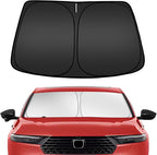 ARISMOTOR Windshield Sun Shade for Honda Accord Sedan 2018-2025 2026, Custom Fit Foldable Front Window Sunshade Sun Visor Protector, Block UV Rays Keep Your Car Cooler