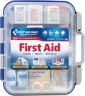 First Aid Only 91247 OSHA-Compliant First Aid Kit, All-Purpose 100-Person Emergency First Aid Kit for Business, Worksite, Hom