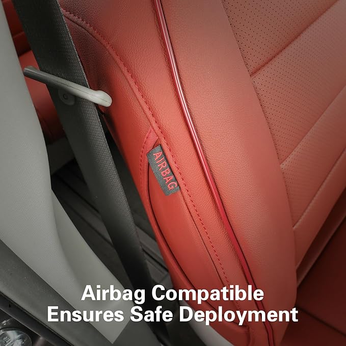 EKR Sienna Seat Covers for 2011-2020 Toyota Sienna XLE,Limited,Limited Premium,7 Seats,2nd Row Captain Seats W/Legrest,Seat C