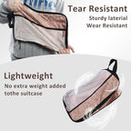 U+U 10 Set Compression Packing Cubes - Ultralight Travel Organizers with Laundry Bag, Space-Saving Suitcase Organizer, Expand