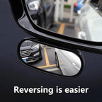 360 ° HD Blind Spot Car Mirror Rectangular, 2Pcs Blind Spot Car Rearview Stick on Mirror, Adjustable Blindspot Convex Wide Angle Side Rearview Mirror for Car,Truck,SUV