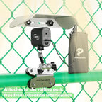 Magnetic Phone Fence Mount with Shade, Game Recording Mounting Kit Compatible with Gamechanger, iPhone, Mevo Start, GoPro, for Recording Baseball,Softball and Tennis Games(MINI)