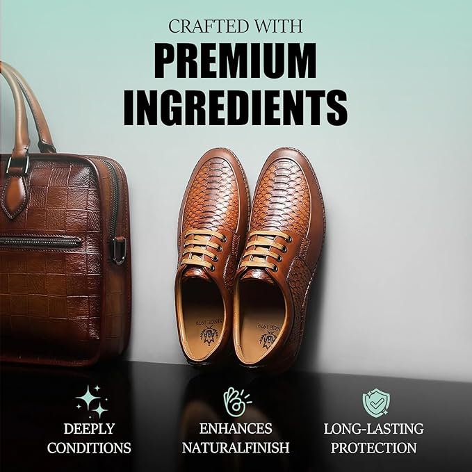 LUXGROVE® Leather & Furniture Repair Salve- Polisher, Leather Cleaner & Conditioner to Soften, Protect & Restore Leathercraft