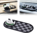 Multifunctional Car Anti-Slip Mat with 360° Rotating Phone Holder & Temporary Parking Number, Anti Slip Mat for Car Dashboard