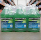 (6 Gallons) Bug Blast Windshield Washer Fluid - Premium Summer Formula, +32°F Protection | Removes Bugs and Road Grime - 6 Ju