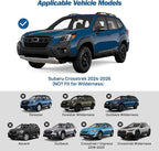 JOYTUTUS Lockable Roof Rack Cross Bars Compatible with Subaru Crosstrek 2024