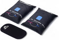 2 Pack 500g Car Dehumidifier Bags with Non-Slip Mat | Microwave Rechargeable Silica Gel | Absorb Moisture/Condensation | For 