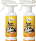 Jocecury 2Pcs Multi-Purpose Foam Cleaner, 600ML Car Interior Cleaner for Leather Seats, Fabric, Vinyl & Carpet, No Rinse Inte