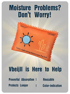 120 Gram (15 Pack) Color-Indicating Desiccant Packs for Storage, Rechargeable Silica Gel Packets, Moisture Absorbers for Gun