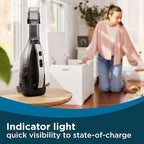 BLACK+DECKER Dustbuster Reveal Handheld Vacuum Cordless, Car Vacuum Portable Cordless, LED Light, Long Run Time, Rechargeable