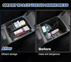 2026 Upgrade Center Console Organizer fit for 2025 2026 Ford Bronco 4 Door Bronco Center Console Storage with Rubber Mats for Ford Bronco 2025+ Storage Accessories|Not for 2 Dooor/Manual/Sport Model|