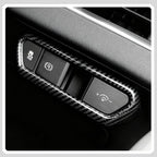 Front Lamp Adjustment Cover,for Kia k4 2024 2025 2026,Stylish Automobile Front Lamp Adjusting Trim Accessories - Carbon Fiber