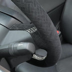 MEWANT Breathable Hand Sewn Car Steering Wheel Cover for Toyota Camry 2018-2019 / Toyota Avalon 2019 / Toyota Corolla 2019-2020 / Toyota RAV4 2019 Steering Wheel Accessories