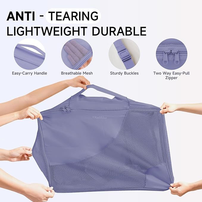11 Set Packing Cubes for Travel,Gifts for Women Mom Kids, TSA Approved Bags for Makeup, Cosmetic, Toiletry, Suitcase Organize