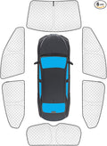 KMF 6pcs Thicken Sun Shades for Toyota Corolla 2020-2025 Accessories (Not Corolla Cross), Full Car Window Covers for Windshield Side Rear, UV Block and Privacy Blackout for Camping