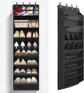 FENTEC 1 Pack 8 Shelves Over The Door Shoe Organizer, 68" Exlarge Deep Pockets Hanging Shoe Organizer, Shoe Rack for Closet, 