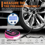 THINKWORK Car Emergency Kit for Teen Girl and Lady's Gifts, Pink Emergency Roadside Assistance kit with Digital Air Compresso