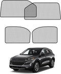 Car Window Shades for Ford-Escaper(2020-2025),4 Pack Car Window Cover for Baby Sun Shade Blocker Breathable Mesh,Reduce UV Rays & Heat Insulation Privacy Protection for Camping, Travel, Sleep
