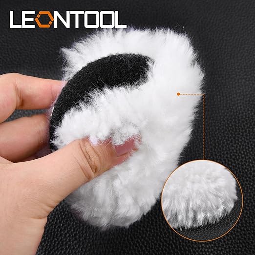133 PCS Sanding Disc Drill Polishing Kit Sanding Attachment, 3 Inch Wet Dry Headlight Restoration Kit 60-10000 Grit Hook and 