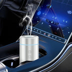100ML Car Essential Oil Diffuser, Rechargeable Battery Powered, Cordless Portable Aromatherapy Humidifier with 7 LED Color Li