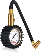 Accu-Gage RRA60X Professional Tire Pressure Gauge with Protective Rubber Guard (60 PSI)