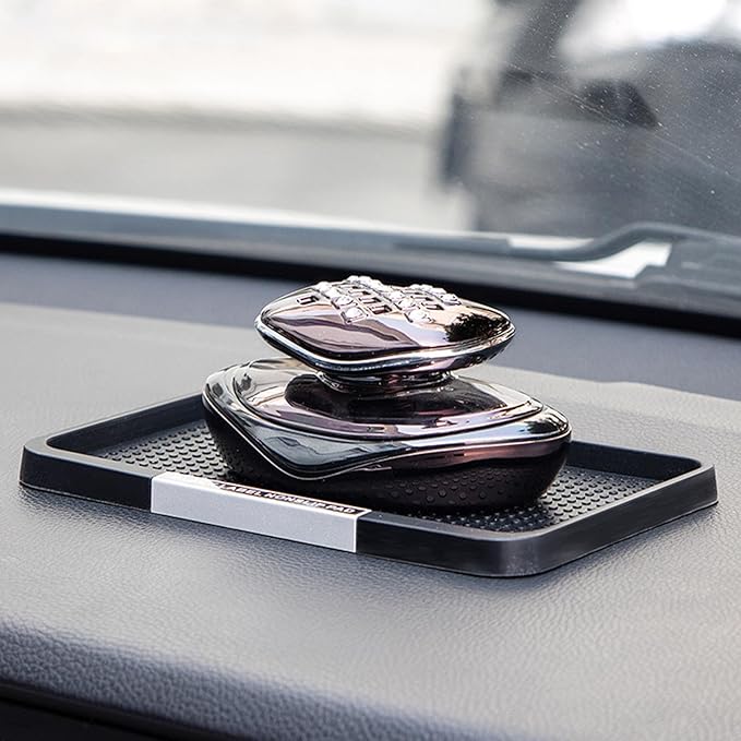 Erice Rubber Mat, Anti-Slide Sticky Dash Pad, Dash Board Cover Mat, Multipurpose Thickend Silicone, Removable, Traceless, Hea
