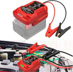 Jumper Cables Adapter for Milwaukee 18V M18 Battery Jump Car Starter,Up to 3.5L Gas Diesel Engines,12V Portable Jump Car Starter Battery,Automotive Booster Cable Adapter(Battery not Included)