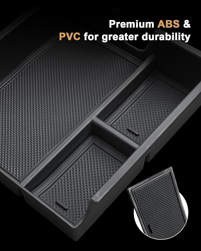 2026 GX 550 Center Console Organizer - 2 Pcs For 2024-2026 Lexus GX 550 Center Console Organizer + Armrest Hidden Storage Box - Organizer Set For 2024-2026 GX550(Premium/Luxury/Overtrail) Accessories