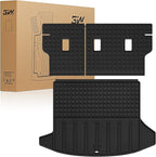 3W Seat Back Mats & Cargo Liner for 2025 2026 Chevrolet Chevy Equinox/GMC Terrain (Not for Equinox EV), All Weather TPE Custom Fit Floor Mats, Car Mats Full Set for Equinox/Terrain