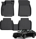 All Weather Floor Mats Fit for Honda Accord 2023 2024 2025 2026 Include Hybrid TPE Rubber Liners Set Accord Accessories All Season Guard Odorless Anti-Slip Floor Mats