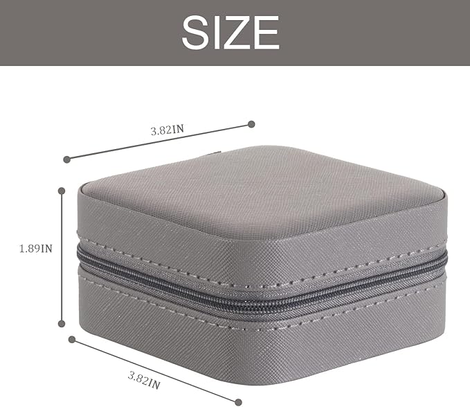 KElofoN 5 packTravel jewelry case Travel jewelry box Travel Jewelry Organizer Small Jewelry Organizer Box for Girls Women wit