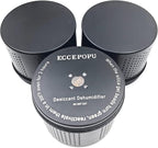Gun Safe Dehumidifier 200g - Silica Gel Desiccant Canister, Moisture Absorber for Gun Cabinets & Safes, Protect 27 Cubic Feet