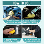 2PCS Plastic Clarify For Cars, Waterless Spray Wax, Plastic Clarify, All-In-One Detailer For Car Interiors & Exteriors, Plast