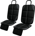 Car Seat Protector MHO+All 2 Pack Auto for Child Baby Car Seats - Large CarSeat Sit Savers Mat with Waterproof 600D Fabric & 