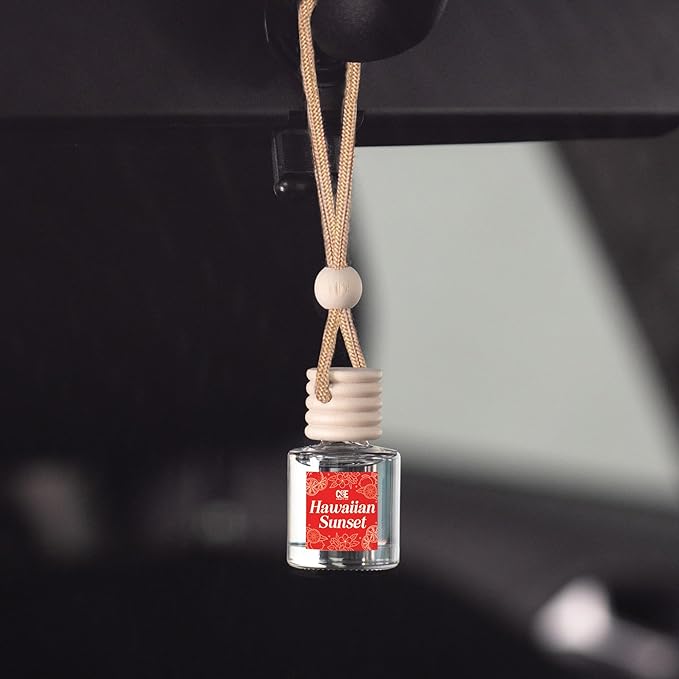 CANDECraftCo Car Air Hanging Fragrance Oil, Car Auto Freshener for Essential Oils, Scents Fragrance Aromatherapy Automobile D