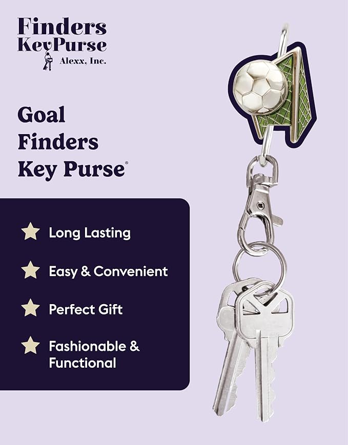 Women’s Bag Charm Key Finder, Car Keychain Hook, Cute Purse Organizer & Tote Bag Accessories, Gifts for Mom - Slim Pickings