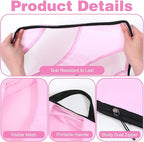 6 Pcs Set ompression Packing Cubes, Expandable Large Packing Cubes for Suitcases and Backpack, Compression Suitcase Organizer