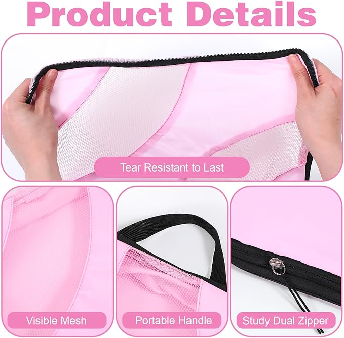 6 Pcs Set ompression Packing Cubes, Expandable Large Packing Cubes for Suitcases and Backpack, Compression Suitcase Organizer