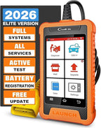 LAUNCH Creader Elite Bi-Directional OBD2 Scanner for Toyota Lexus, 2026 Full System Diagnostic Scan Tool, All Reset Service
