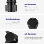 Dual Car Cup Holder Expander, 2 in 1 Multifunctional Auto Drink Adapter with Adjustable Base, 360 Degrees Rotating Cupholder Extender with Compass, Universal Car Accessories