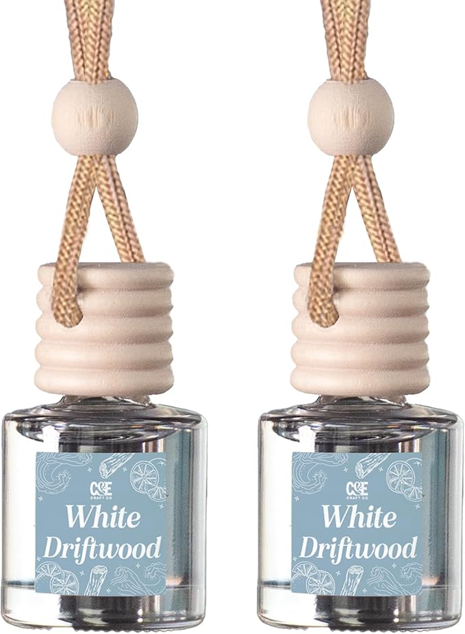 CANDECraftCo Car Air Hanging Fragrance Oil, Car Auto Freshener for Essential Oils, Scents Fragrance Aromatherapy Automobile D