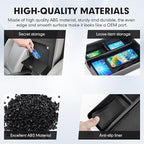Autorder 3PCS Center Console Organizer for Honda Pilot 2023 2024 2025 2026 Accessories - Armrest Organizer Tray/Dashboard Storage Box/Hidden Storage Box - ABS Material