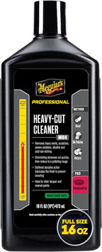 Meguiar'S M0416 Mirror Glaze Heavy-Cut Cleaner - 16 Oz Bottle