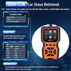 OBD2 Scanner Diagnostic Tool - Check Engine Light Code Reader, Reset Function, Data Stream, I/M Readiness, Full Features, Modes